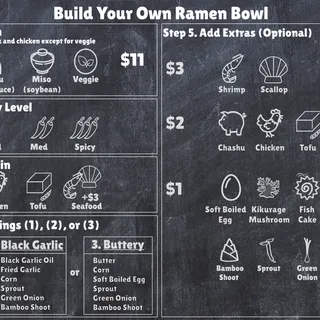 Build Your Own Ramen Bowl