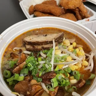 Black Garlic Ramen - $15 (lots of garlic)!