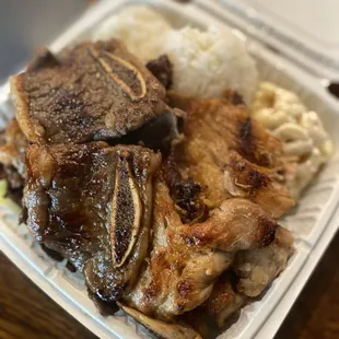 Hawaiian BBQ Mix plate