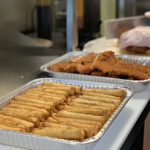 large party try of Lumpia