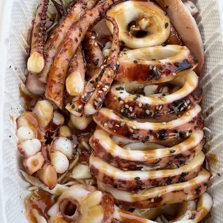 Grill Whole Squid