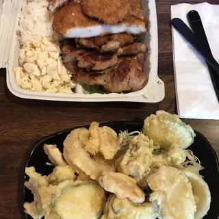 BBQ Chicken and Chicken Katsu