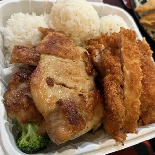 BBQ Chicken and Chicken Katsu