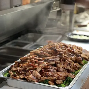 steak, food