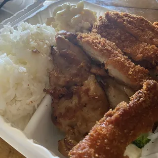 BBQ Chicken & Chicken Katsu