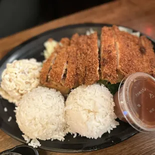 BBQ Chicken and Chicken Katsu