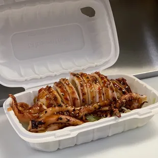 TOGO - GRILLED WHOLE SQUID