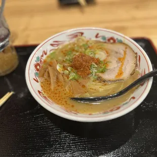 Spicy chicken paidan