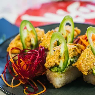 Spicy Tuna Tartare on Crispy Rice