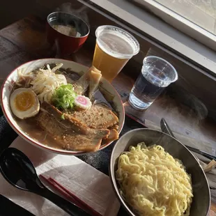 Shoyu Ramen Miso Ramen