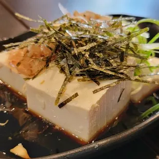 Cold tofu appetizer
