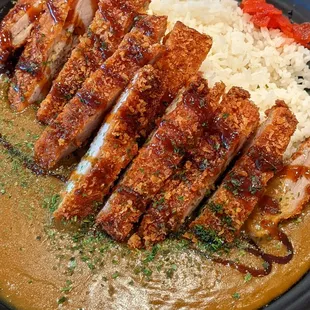 Chicken Katsu Curry over Rice
