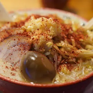 Cravings for Egg ramen topped with the chili powder *2/25/24