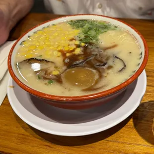 Corn Tonkatsu Ramen