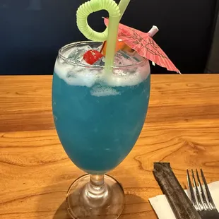 Blue Hawaiian , yum