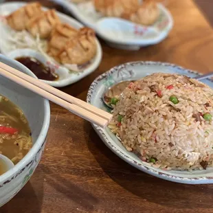 Pork fried rice with my combo