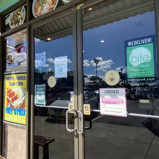 Delivery offered via Bite Squad