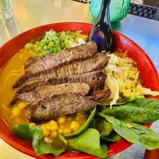Spicy Beef Curry ($18.50 as of 02/25) and it was very good