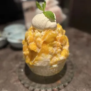 Shaved ice - mango