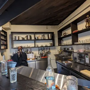 a man behind the bar