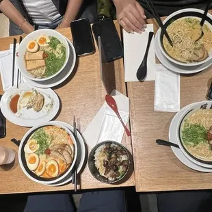 Classic Rekka Ramen Pan-Fried Pork Gyoza Vegan Pan-Fried Gyoza