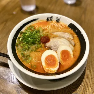 Classic Rekka Ramen with ajitama