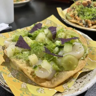 Scallop Tostada