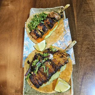 Pollo Asado Tacos