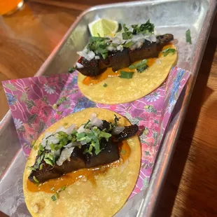 Beef Tongue Taco