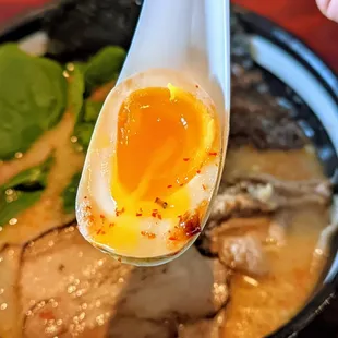 1/8/22 -  "Classic Ramen" Pork Flavor. Seasoned egg. Great cook. Very salty.