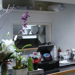 interior, sushi and sashimi