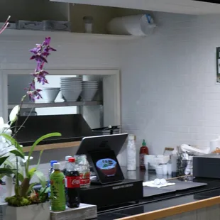 interior, sushi and sashimi