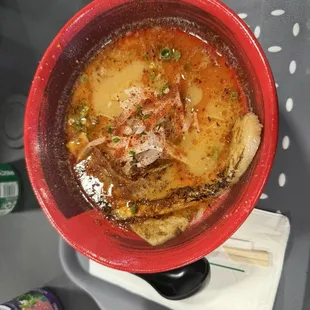 Spicy miso ramen