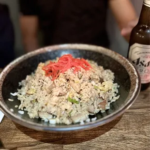 Fried rice with pork
