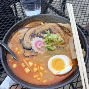 Mi-so-hot ramen