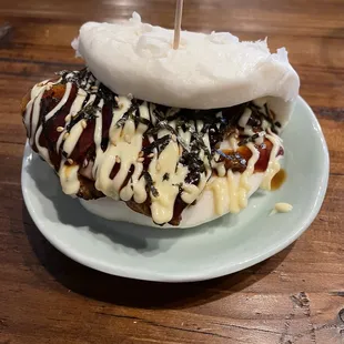 Pork belly bun