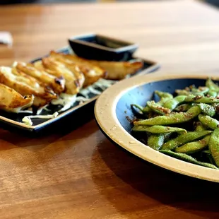 Chicken Gyoza  / Edamame