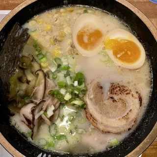 Extra tonkotsu broth