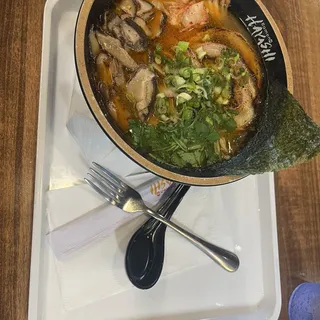 Extra spicy miso broth