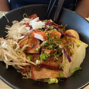 Yakisoba with pork
