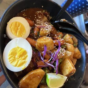 Pork Katsu Noodle bowl