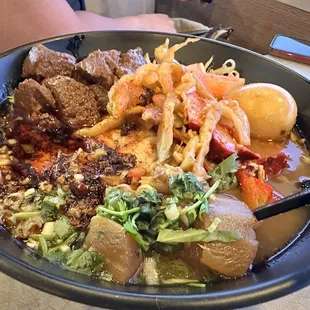 Spicy Volcano noodle Bowl