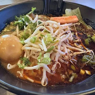 Chicken Katsu Noodle bowl (chicken came separately)