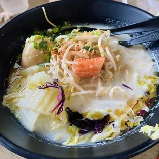 Pork Katsu Noodle bowl