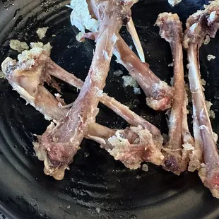 Awesome chicken wings devoured