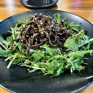 Mizuna Salad