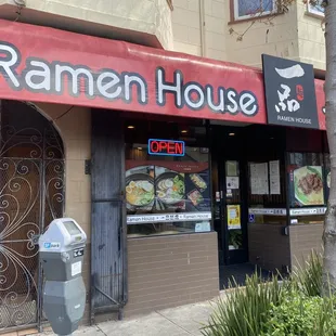 Front of the restaurant