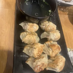 Chive pan fried dumpling