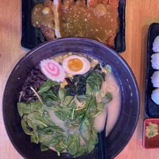 Chicken Katsu curry ramen