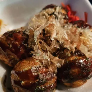 a close up of a ramen dish